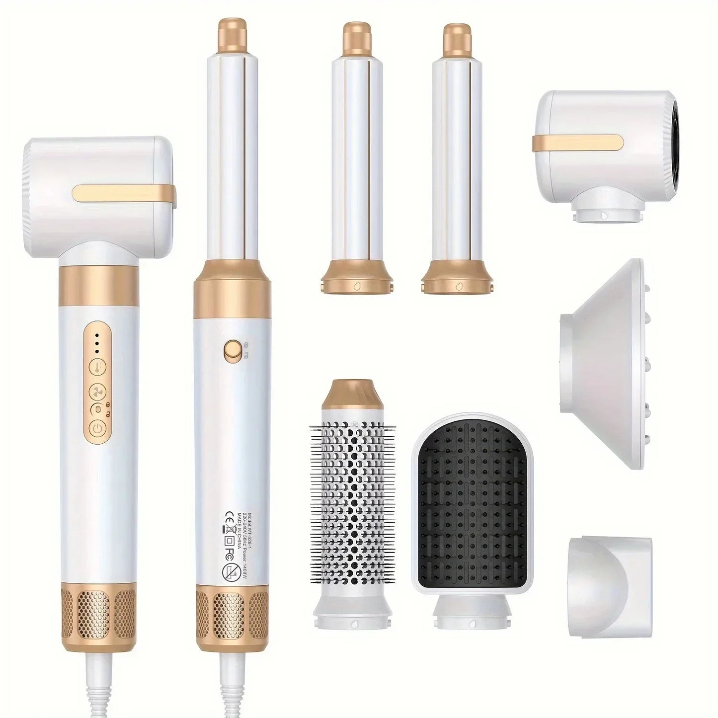 Tinsol 7-in-1 Hair Dryer Brush – High-Speed Ionic Blow Dryer & Styling Tool