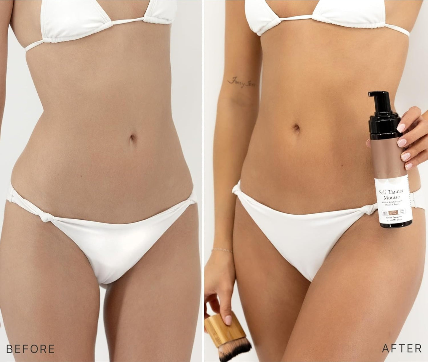 Self Tanner Body Mousse – Lightweight Foam for a Natural-Looking Tan