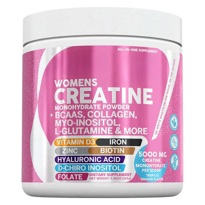 Creatine for Women – Monohydrate + BCAAs & Collagen, 30 Serv