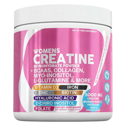 Creatine for Women – Monohydrate + BCAAs & Collagen, 30 Serv