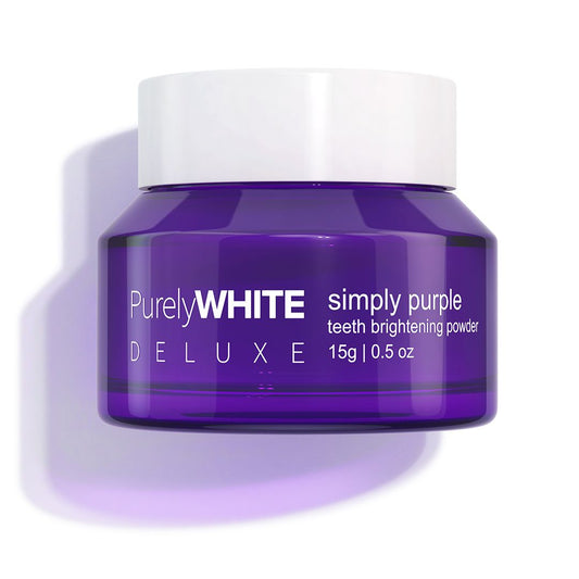 PurelyWhite Deluxe Simply Purple – Enamel-Safe Tooth Powder