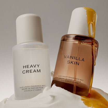 Vanilla & Cream Duo – Body Mist Set, Sweet & Soft Fragrance