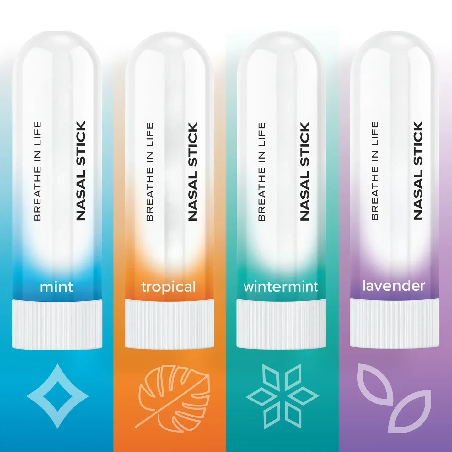 Nasal Stick – Aromatherapy Inhaler for Refreshing Relief (4 Pack)