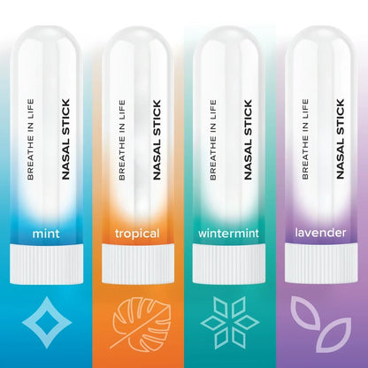Nasal Stick – Aromatherapy Inhaler for Refreshing Relief (4 Pack)