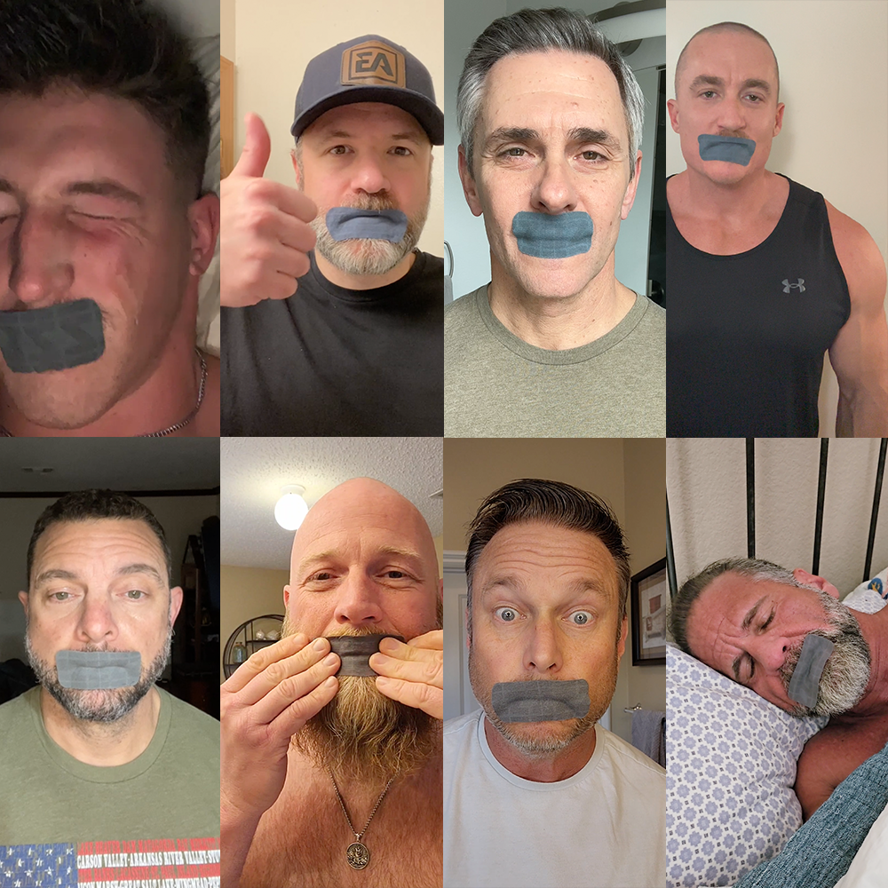 Mouth Tape – Deeper Sleep, Less Snoring, Skin & Beard Friendly