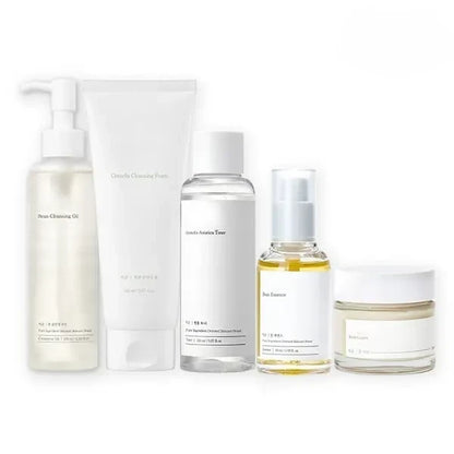 Glass Skin Essential Skincare Routine Set Deep Hydration & Radiance Boost