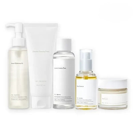 Glass Skin Essential Skincare Routine Set Deep Hydration & Radiance Boost