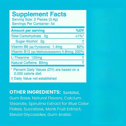 Energy & Focus Gum & Mints – Boost Clarity & Freshen Breath