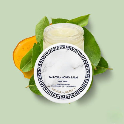 Tallow & Honey Balm - Grass-Fed Balm for Nourished, Radiant Skin