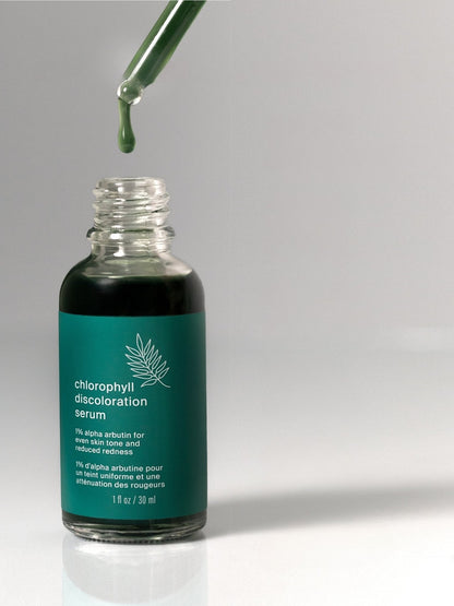 Chlorophyll Discoloration Serum – Brightening & Tone Care