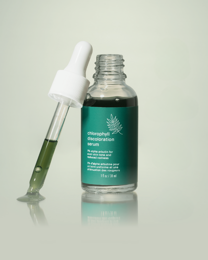 Chlorophyll Discoloration Serum – Brightening & Tone Care