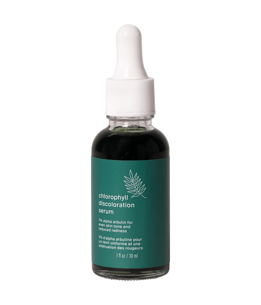 Chlorophyll Discoloration Serum – Brightening & Tone Care