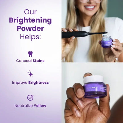 Purewhite Whitening Bundle – Simply White + Simply Purple Powders