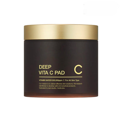 Glass Skin Duo for Uneven Skin – Deep Vita C Facial Pads & Deep Vitamin C Golden Capsule Face Moisturizer