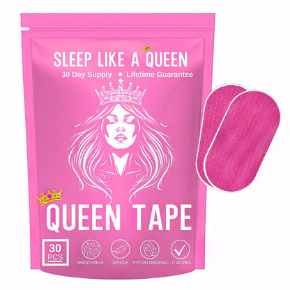 Queen Mouth Tape – Gentle & Secure for Deeper, More Restful Sleep