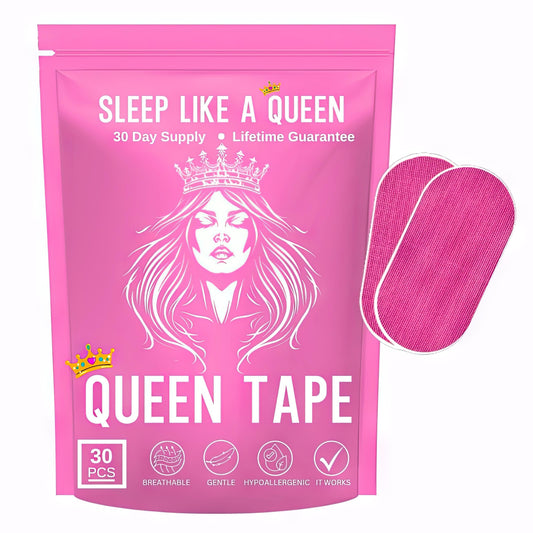 Queen Mouth Tape – Gentle & Secure for Deeper, More Restful Sleep