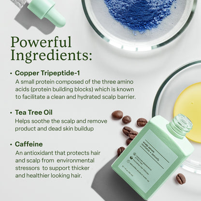 Healthy Scalp & Hair Serum – Lightweight Botanical Formula, 30 ml