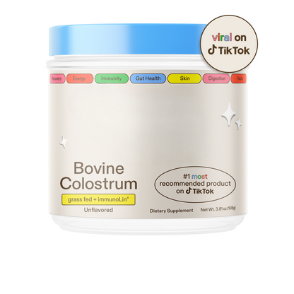 Bovine Colostrum Powder – Unflavored Supplement, 60 Servings