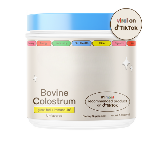 Bovine Colostrum Powder – Unflavored Supplement, 60 Servings