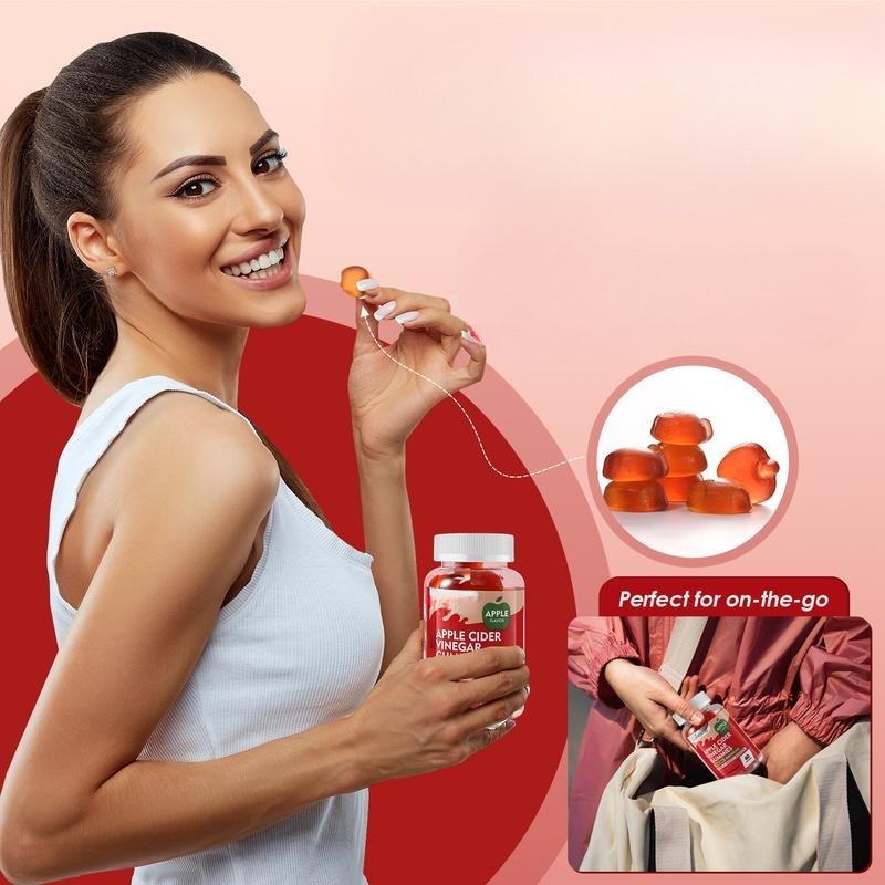 Apple Cider Vinegar Gummies – Digestive Support, 60 Count