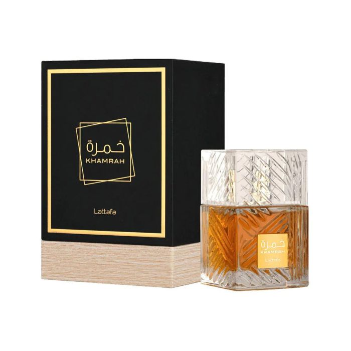 Lattafa Khamrah Eau de Parfum – Unisex Scent, 3.4 fl oz