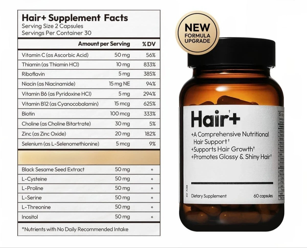 Hair Growth Supplement – Biotin, Sesame, 1-Month
