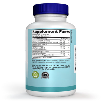 15 Day Cleanse – Herbal Detox Supplement, Caffeine-Free, 30 Ct