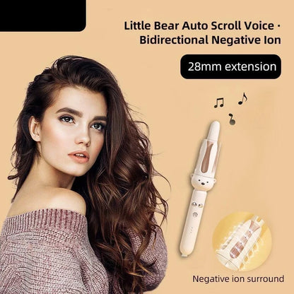 Automatic Curling Stick – Electric Rotating Hair Curler 32mm