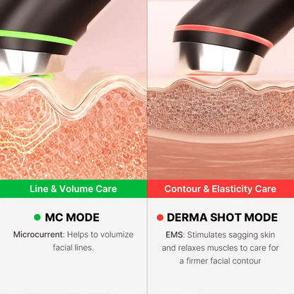 AGE-R Booster Pro - 6-in-1 Advanced Skincare Device for Radiance, Firmness, and Pore Care