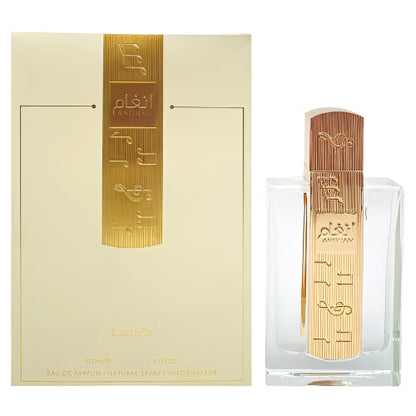 Lattafa Angham Eau de Parfum – Unisex Fragrance, 3.4 oz