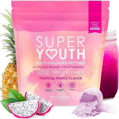 Super Youth Multi-Collagen Peptides – Skin-Boosting Formula