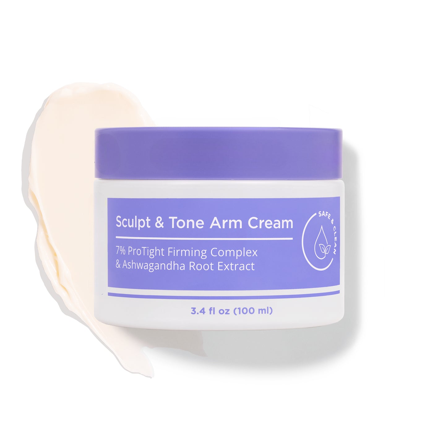 Sculpt & Tone Arm Cream – Hydrating Body Moisturizer, 4 oz