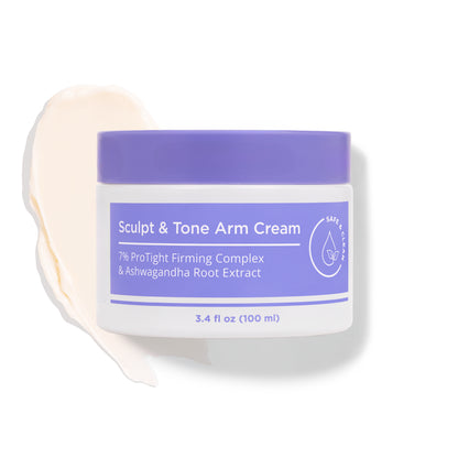 Sculpt & Tone Arm Cream – Hydrating Body Moisturizer, 4 oz