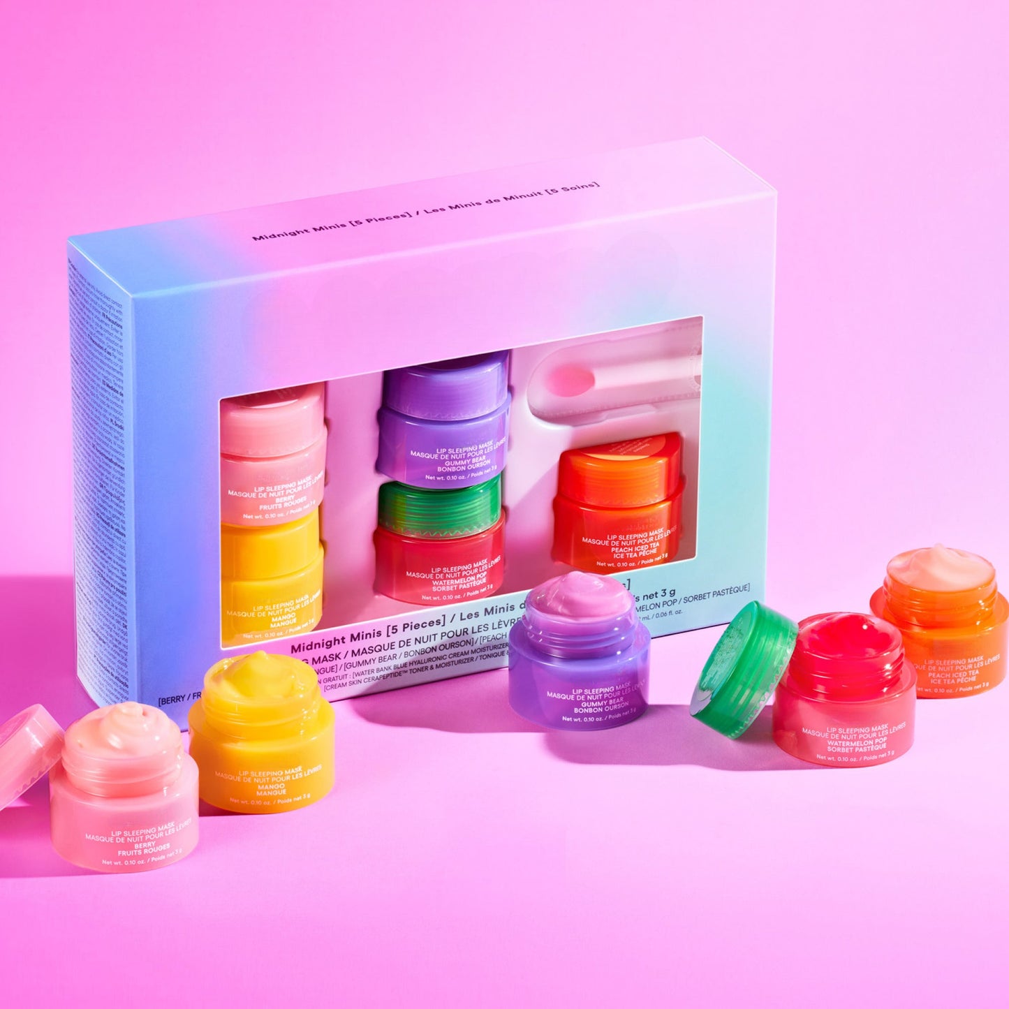 Midnight Minis Lip Set - Lip Sleeping Mask for Deep Nourishment and Hydration