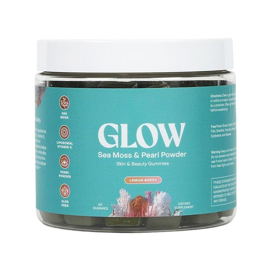 Sea Moss Glow Gummies – Hydrating Skin Nutrition with Organic Ingredients