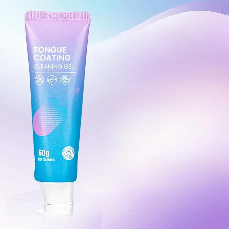 Tongue Cleaning Gel & Brush Set – Mint Freshener & Cleanser