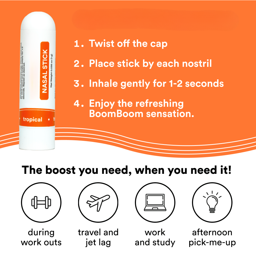 Nasal Stick – Aromatherapy Inhaler for Refreshing Relief (4 Pack)