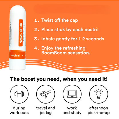 Nasal Stick – Aromatherapy Inhaler for Refreshing Relief (4 Pack)