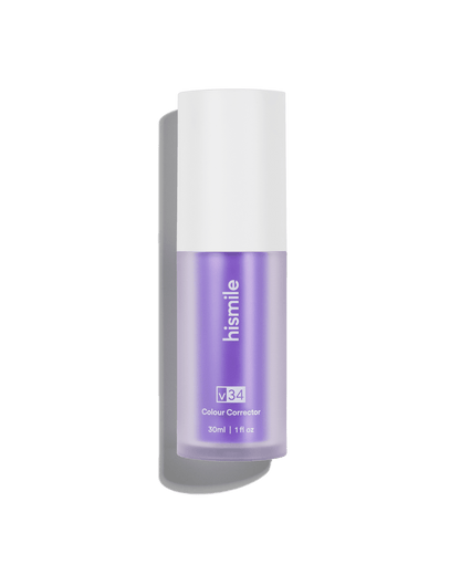 V34 Colour Corrector Serum – Purple Teeth Brightening Gel, 1 oz
