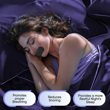 SLEEP TAPE – Breathable Mouth Tape for Snoring Relief & Better Breathing