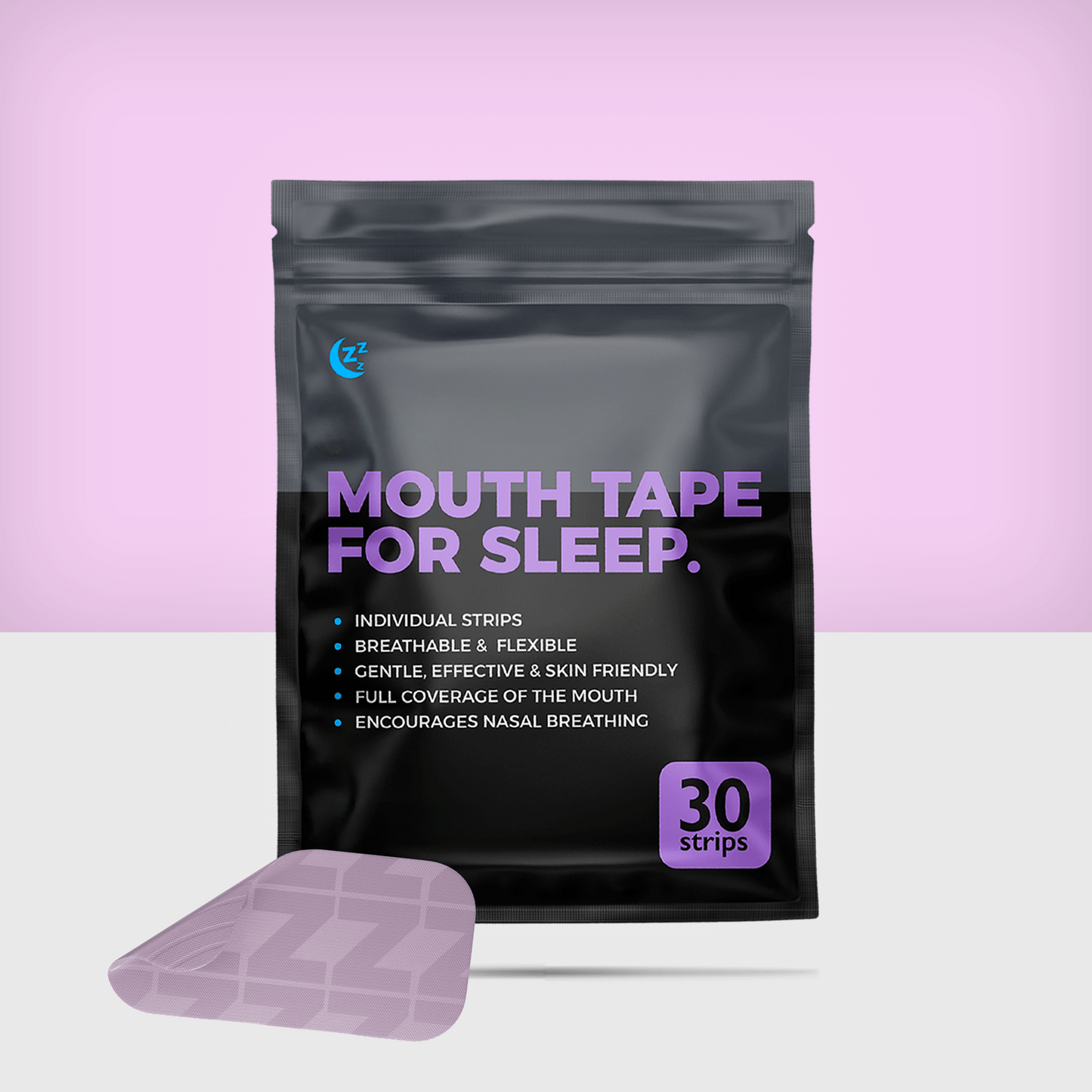 Mouth Tape – Deeper Sleep, Less Snoring, Skin & Beard Friendly